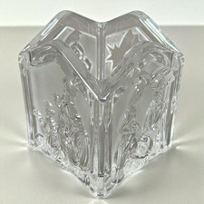 Bougie Mikasa Holy Lights en cristal verre scène de crèche fabriquée Allemagne