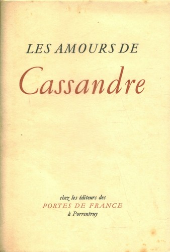 Livre ancien les amours - , de