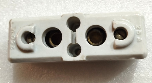 Porte fusible porcelaine et - en,