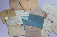 COURRIER 1942/1944 St MALO- de- PHILY/PARIS /SOISSONS succ.YVONNE LATIL PEINTRE