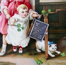 Ancien Pendentif Art Nouveau