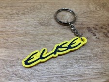 Porte clés / Keychain / Keyring PVC Lotus Elise S1 Jaune/Yellow