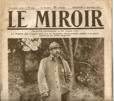 LE MIROIR n° 104 du 21-11-1915.Général Dubail.16 pages.