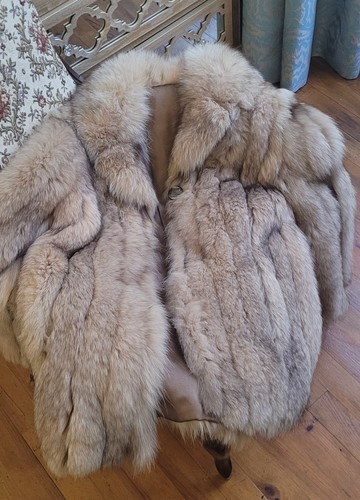 Manteau fourrure renard - fourrure,