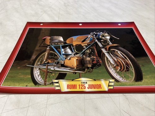 Rumi 125 junior 1959 - , fiche