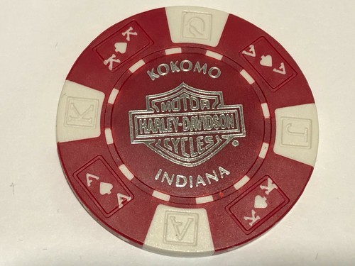 Harley davidson poker chip - davidson,