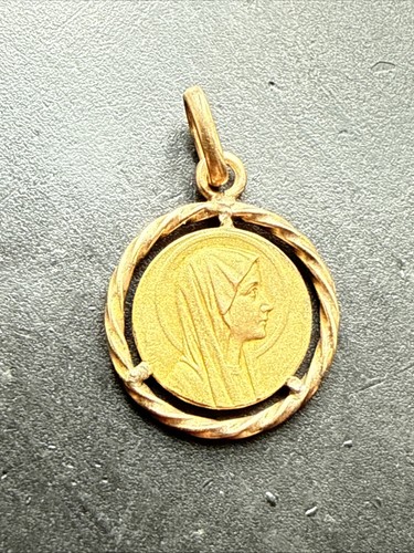 Ancien pendentif médaille - ancien,