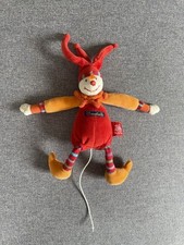 Doudou peluche clown lutin grelot Dragobert Moulin Roty Comme