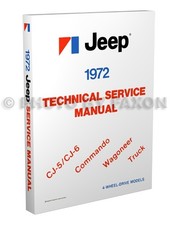 1972 Jeep Réparation Atelier