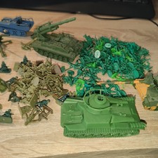 Lot Soldats CHARS Atlantic, Matchbox, Airfix,Esci,WW2,Figurines 1/72