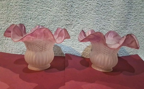 Ancienne paire tulipes - ancienne,