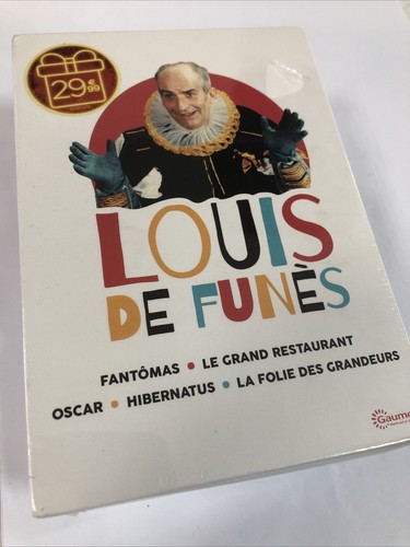 Coffret films dvd louis de - 5x,