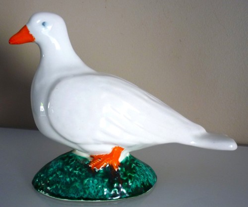Oiseau ceramique emaillee - en,