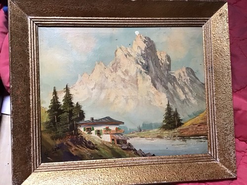Tableau hst paysage alpin - tableau,