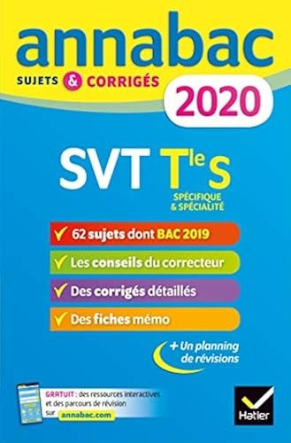 Annales annabac 2020 - 2020, svt