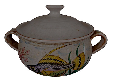 Soupiere ceramique 1950 - ceramique,