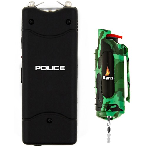 Police stun gun - police, burn
