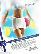 PUBLICITE ADVERTISING 126  1964  Chantelle  sous vetements gaine Princesse maint
