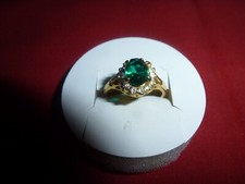 SUPERBE BAGUE PLAQUE OR