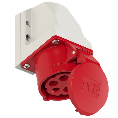 Prise murale fixe 16a 400v - murale,