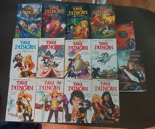 Lot livres tara duncan 13 - 14,