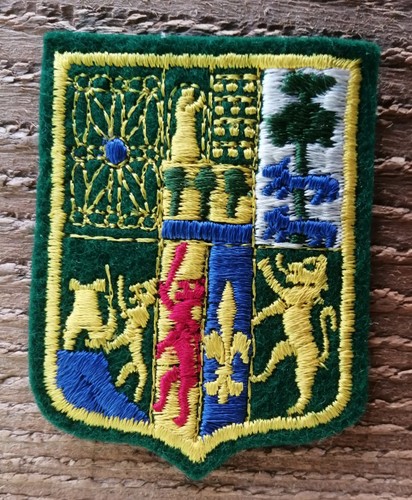 écusson ancien brodé pays - Écusson,
