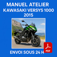 Manuel Atelier Kawasaki Versys