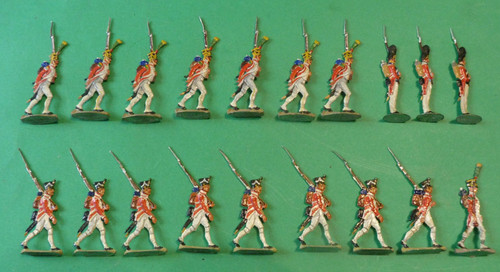 Plats étain zinnfiguren - plats,