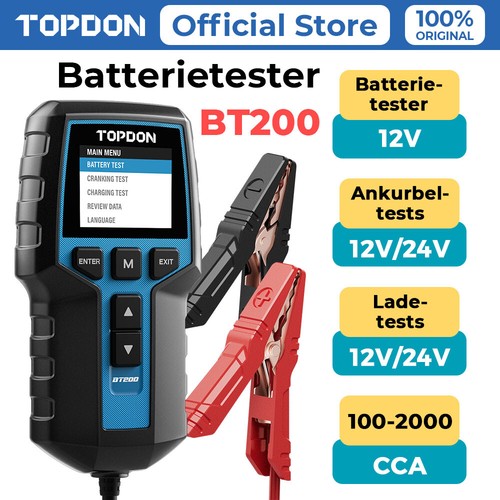 Topdon bt200 cca ef efb - ef,