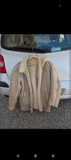 ? KENZO Paris Shearling Coat Size L – 100% Wool & Leather – Made in France –...