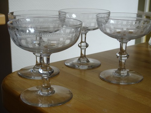 Baccarat anciennes coupes a - baccarat,