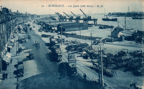Cpa bordeaux les - -,