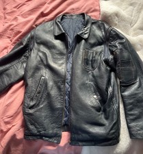 blouson cuir aviateur homme années 80