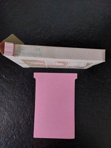 Paquet 100 fiches - de,
