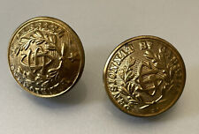 2 boutons d’uniforme