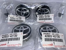 Jeu de 4 enjoliveurs centre de