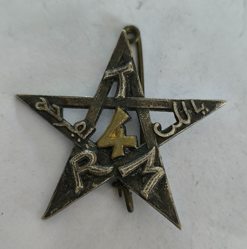 Insigne rtm régiment de - 4°,