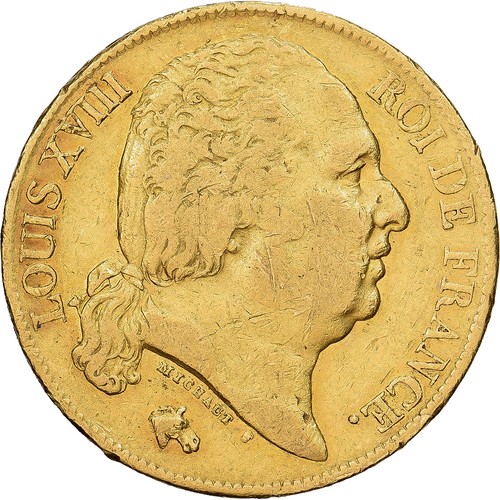 France louis xviii 20 - france,, xviii,