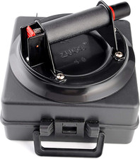 8" Glass Suction Cup Heavy Duty Hand-Held Glass Lifter, Powerful Industrial Vacu