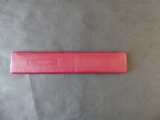 REGLE A CALCUL RAPHOPLEX AVEC BOITE PLASTIQUE BORDEAUX ET NOTICE  SYSTEME RIETZ