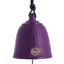 Furin japonaise pourpre Iwachu carillon japonais musical fonte