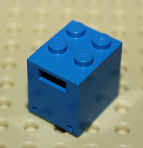 Lego espace blue container - espace,