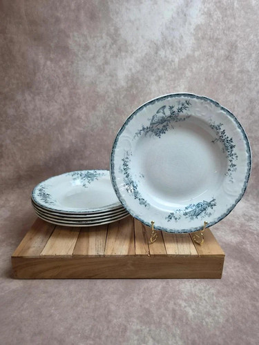 Lot assiettes creuses - 6,