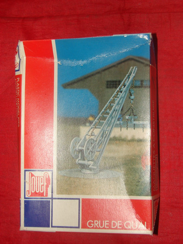 Jouef maquette grue quai - grue,