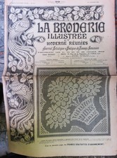 LA BRODERIE ILLUSTREE LOT de