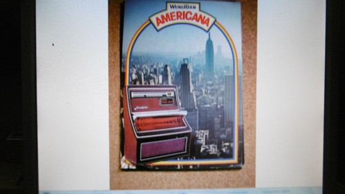 Flyer juke box wurlitzer - flyer,