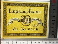 LIQUEUR JAUNE DU COUVENT