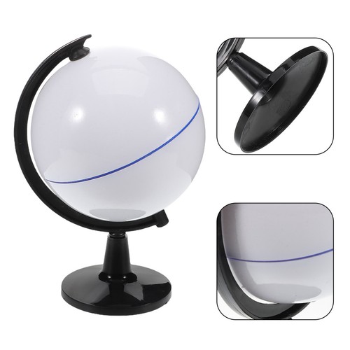 Globe colorier inachevé - globe,