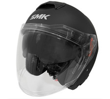 casque JET SMK GTJ noir mat MA200 + SOLAIRE taille XXL (63-64)