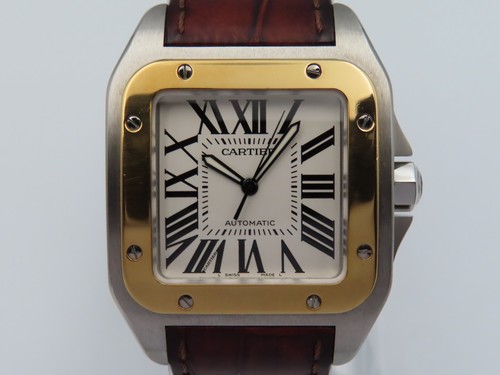 Cartier santos 100 2656 - santos,